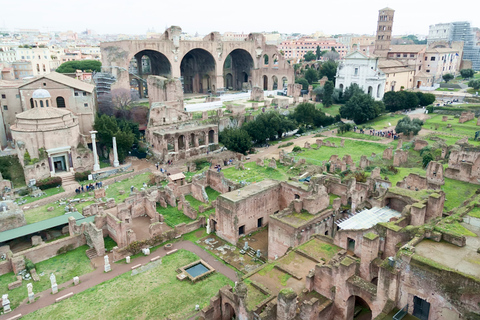 Tour privado del Coliseo y del Foro Romano con recogida en el hotel