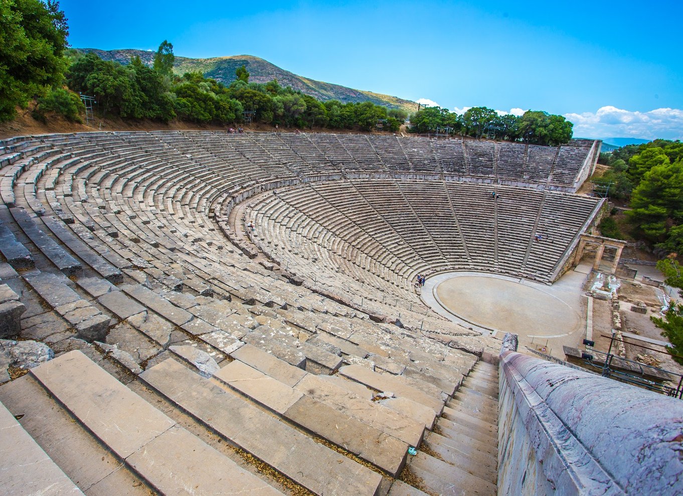 Epidaurus: Asklepios' tempel og teater med valgfri lyd