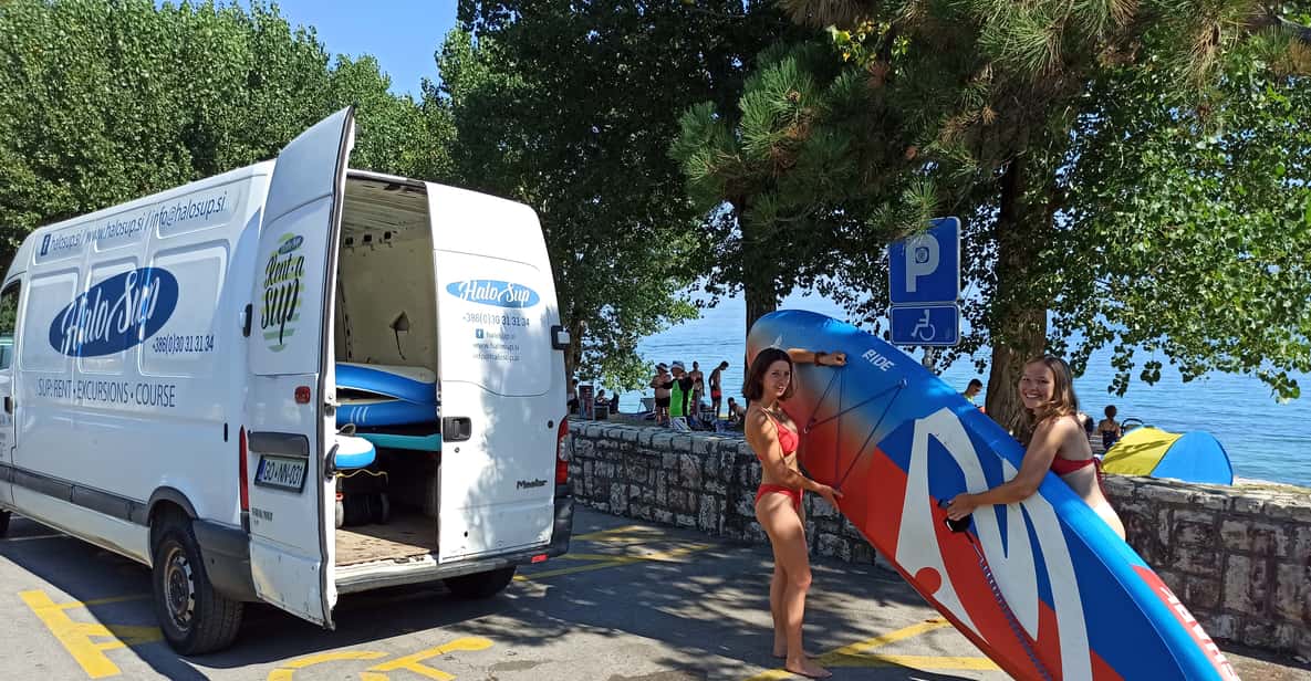 Afbeelding 0 van Peddelsurfboardverhuur aan de Sloveense kust