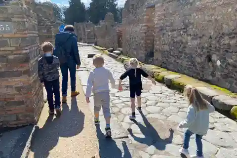 Pompeje: prywatna wycieczka Tapsy Tour dla rodzin z dziećmi