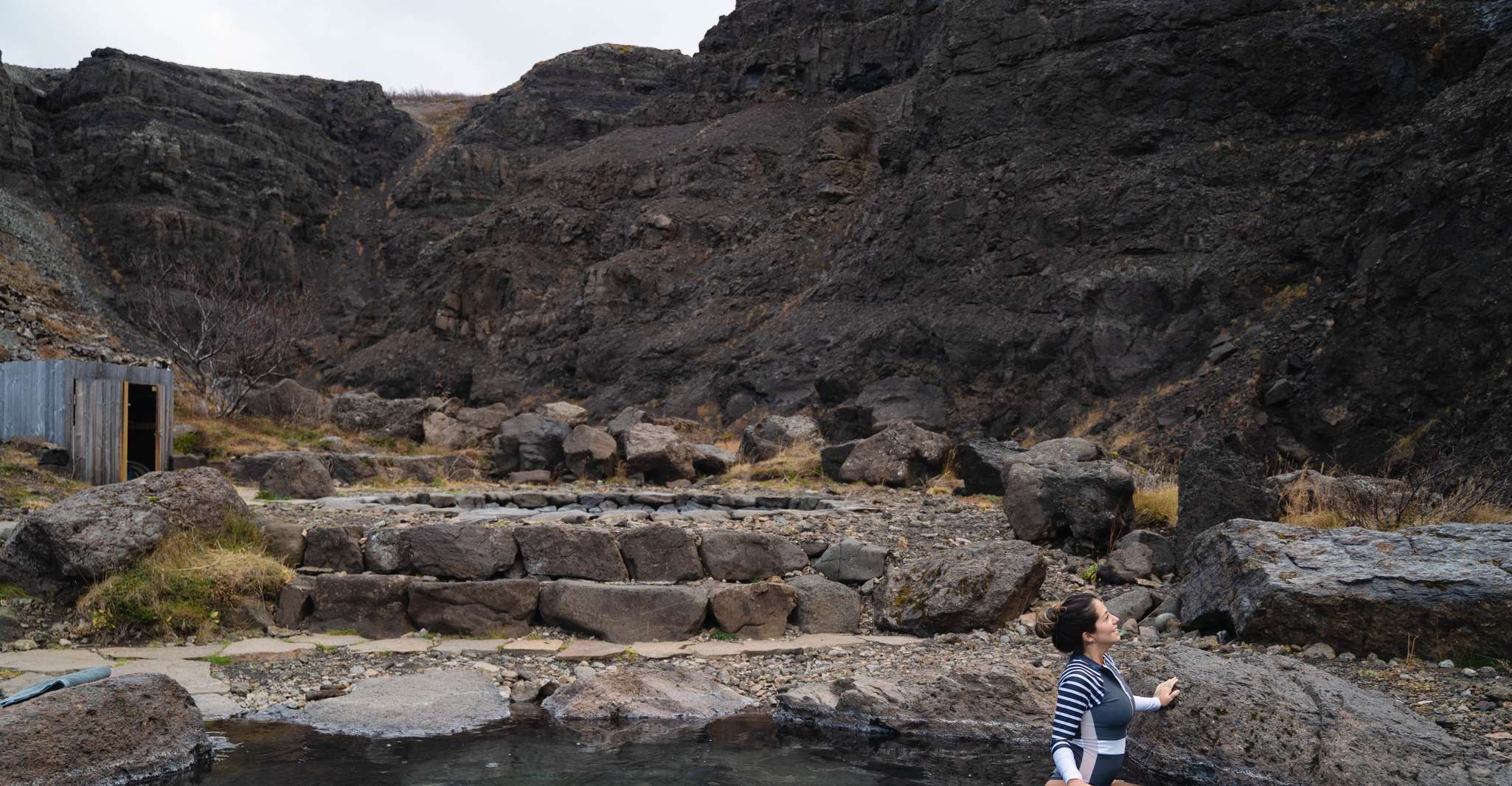 HUSAFELL, BAINS DE CANYON Souvent avec une randonnée courte des Highlands - Housity