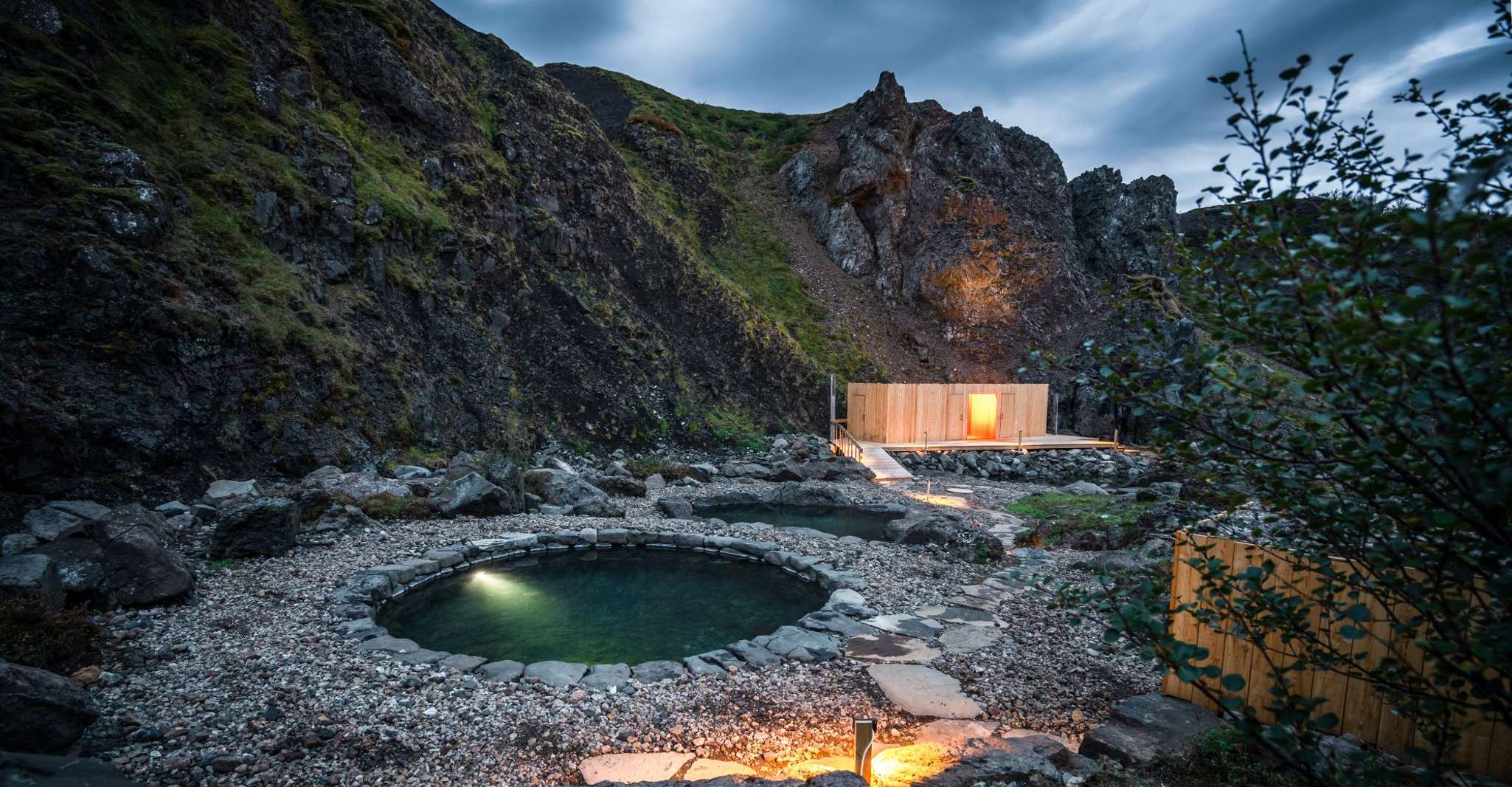 Husafell, Canyon Baths Soak with short Highlands Hike - Housity