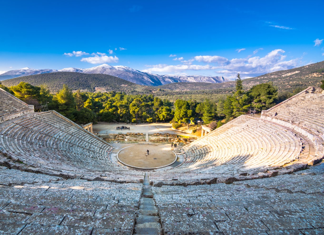Epidaurus: Asklepios' tempel og teater med valgfri lyd
