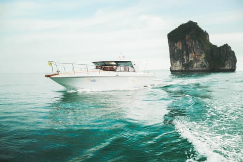Islas Phi Phi: Excursión privada de día completo en lancha rápida con comida