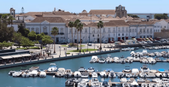 Tavira with a baby: the ferry, the sand and no shade