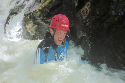Ötztal: Obere Auerklamm Canyoning Tour für Einsteiger