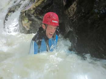 Ötztal: Obere Auerklamm Canyoning Tour for Beginners