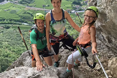 Arco : Circuit d'escalade Via Ferrata pour toute la famille