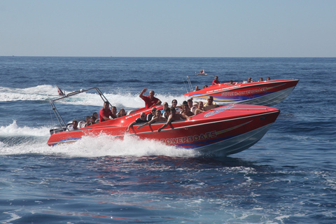 Sliema: Comino Blue Lagoon Powerboat Tour z jaskiniami Comino