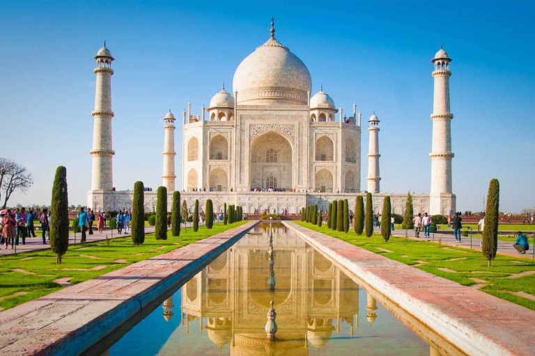 Von Delhi nach Agra und Jaipur - 3 Tage Goldenes Dreieck TourAuto + Fahrer + Reiseführer + Tickets + 5-Sterne-Hotel