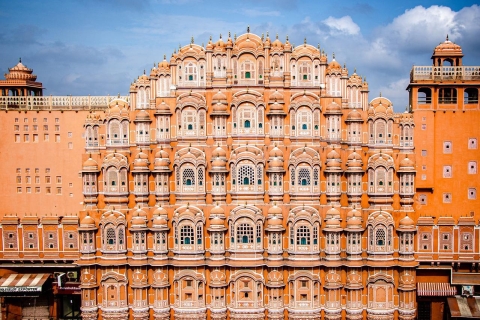Van Delhi tot Agra en Jaipur - 3-daagse Golden Triangle TourAuto + chauffeur + gids + tickets + 5-sterrenhotel