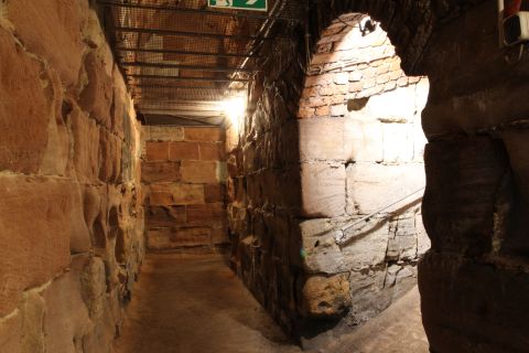 Nuremberg : Couloirs défensifs dans la muraille de la ville