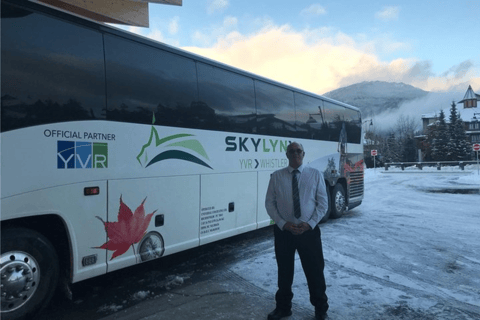 Vancouver : Transfert en bus de/à SquamishUne seule personne de Vancouver Downtown à Squamish