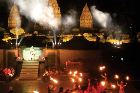 Visite d'une journée complète de Borobudur, Prambanan, Merapi et danse du RamayanaAvec le lever du soleil