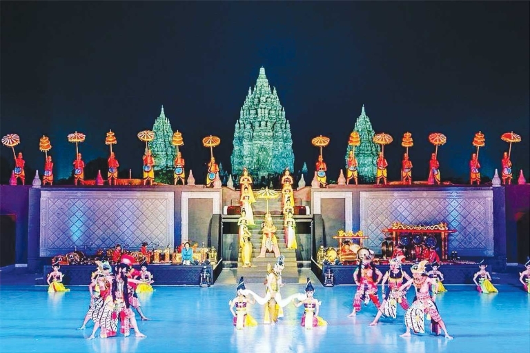 Visite d'une journée complète de Borobudur, Prambanan, Merapi et danse du RamayanaAvec le lever du soleil