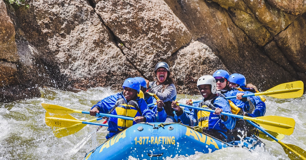 Buena Vista Browns Canyon Halve Dag Whitewater Rafting Trip GetYourGuide