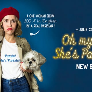 パリ: なんてこった、彼女はパリジャンだ!イングリッシュコメディーショー