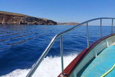 Tour delle due isole: Laguna Blu - Comino e Gozo in Tuk Tuk