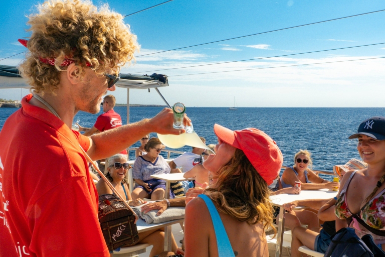 Menorca: tour de día completo en barco con paellaTour con punto de encuentro