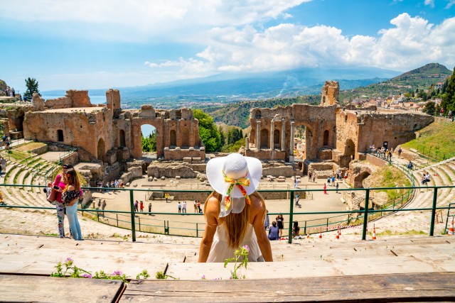 Visit Taormina Historical Highlights Private Guided Walking Tour in Taormina, Sicily, Italy