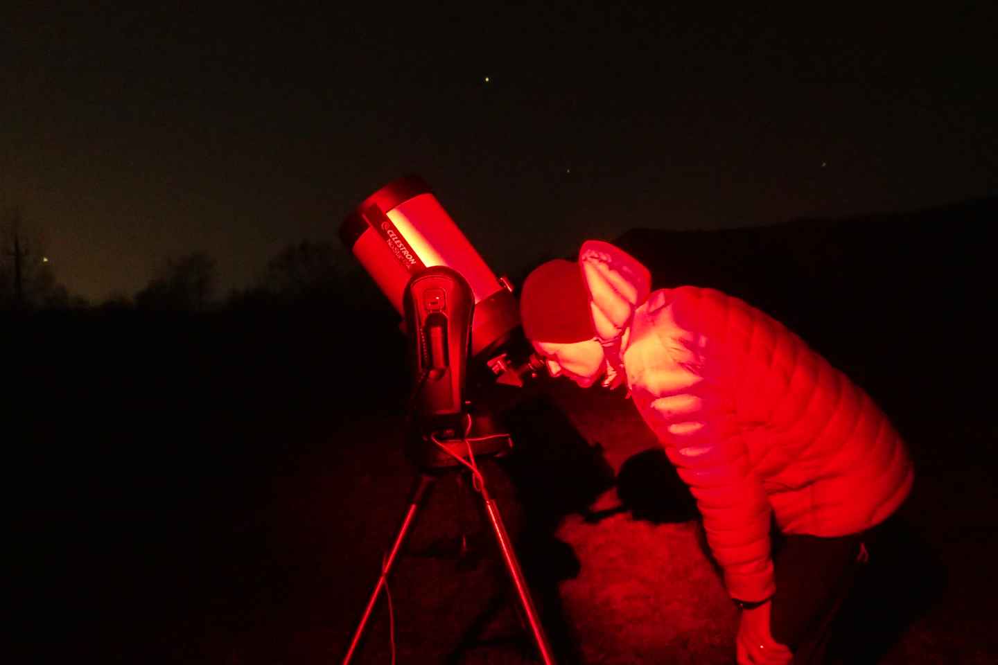 Journey among constellations, stargazing in Romania