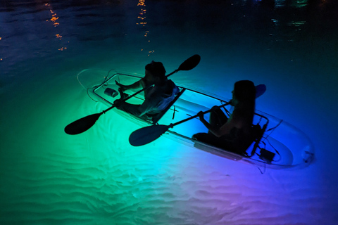 Split : Visite guidée en kayak dans la nuit illuminéeSplit : Excursion guidée en kayak dans la soirée illuminée