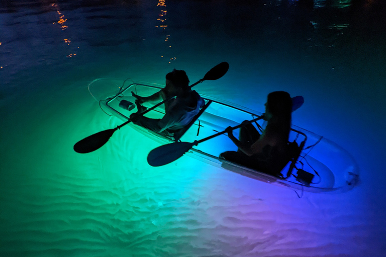 Split : Visite guidée en kayak dans la nuit illuminéeSplit : Excursion guidée en kayak dans la soirée illuminée