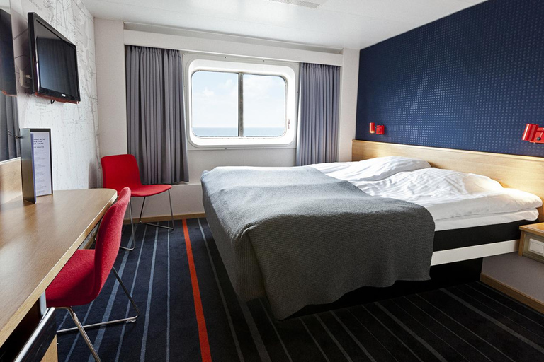 From Oslo: 2-Night Return Mini Cruise to Copenhagen 4 Bunk Beds, Sea View Cabin with Private Ensuite Bathroom