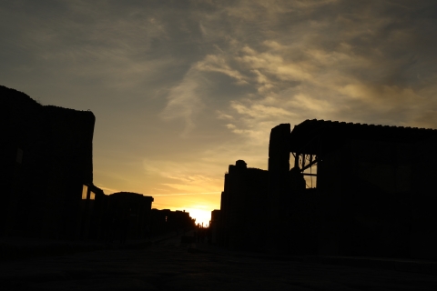 Pompeii: wachten op de zonsondergang -2 uur gedeelde tour + tickets