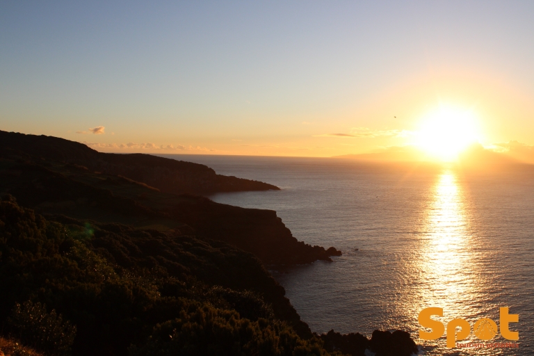 Coucher de soleil à Terceira