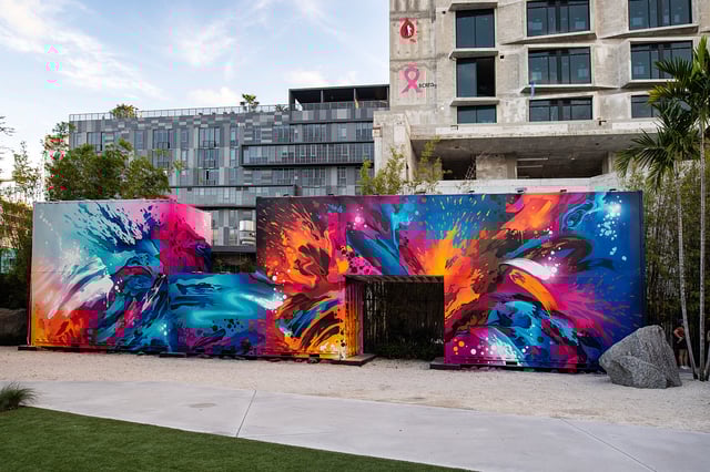 Miami : Wynwood Walls Billet coupe-file