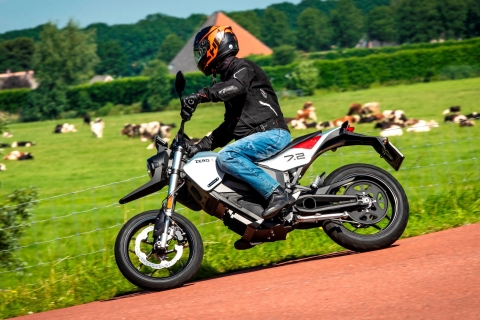 Rostock: Zero electric motorcycle experience Tour