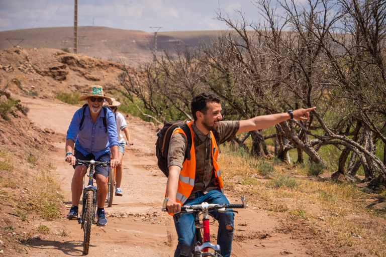 Marrakech: Cykelutflykt i Palm Groove med lokal frukost