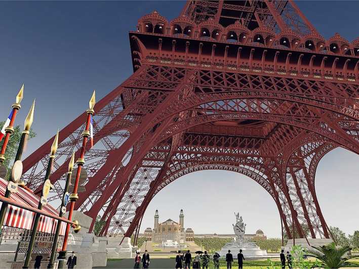 virtual tour of eiffel tower paris france