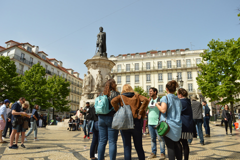 Lisbon: City Walking Group Tour with German Speaking Guide Private Führung (vielfältige Stadtführung)