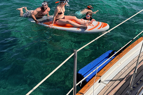 Mallorca South: Private Classic Sailboat Experience Mallorca South; Private Sailboat 7 hours