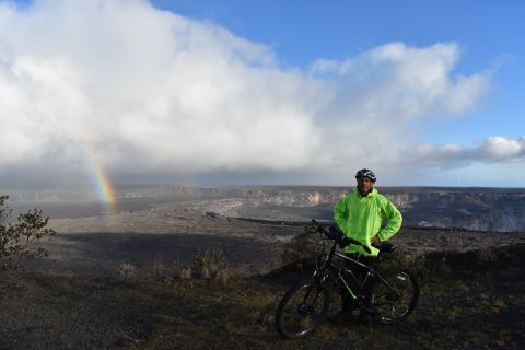 Tour audio GPS del Parco nazionale dei vulcani E-Bike