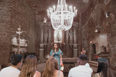 From Krakow: Wieliczka Salt Mine Group Tour with Transfer Tour in English from Meeting Point