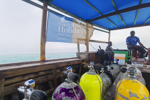 Sansibar: PADI Scuba Diver Kurs (Ausbildung und 2 OW-Tauchgänge)