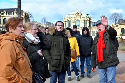 Dresden: 60-Minute Walking Tour with Frauenkirche Concert