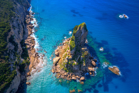 Luxury Private Cruise to Paxos, Antipaxos & Blue Caves. Full Day Private Cruise Tour with Lunch.