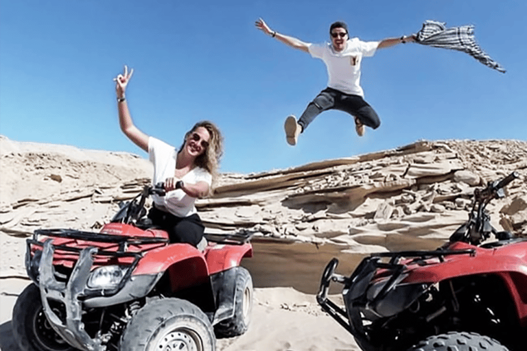 Desert Safari by Quad Bike Around Pyramids enjoying Sunset Desert Safari by Quad Bike Around Pyramids enjoying Sunset o