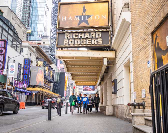 NYC Broadway Behind The Scenes Walking Tour & Studio Visit GetYourGuide