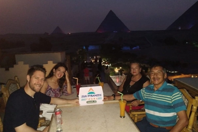 El Cairo:Cena en la Posada de la Gran Pirámide con vistas a las Pirámides