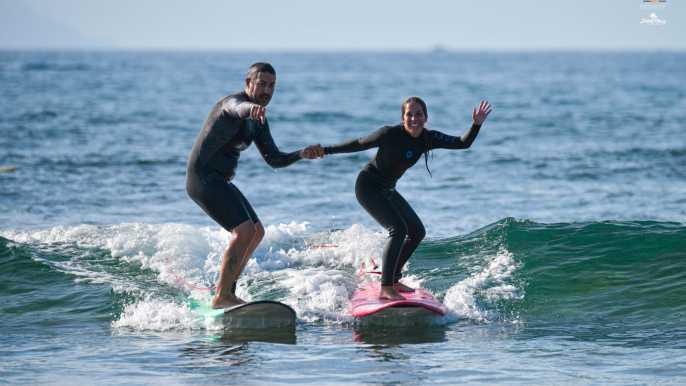 Playa de las Américas: Clase de surf privada o para grupos pequeños