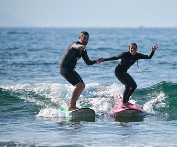 Playa de las Américas: Privéles of surfles in een kleine groep