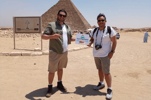 Från Kairo: Kameltur till pyramiderna i Giza