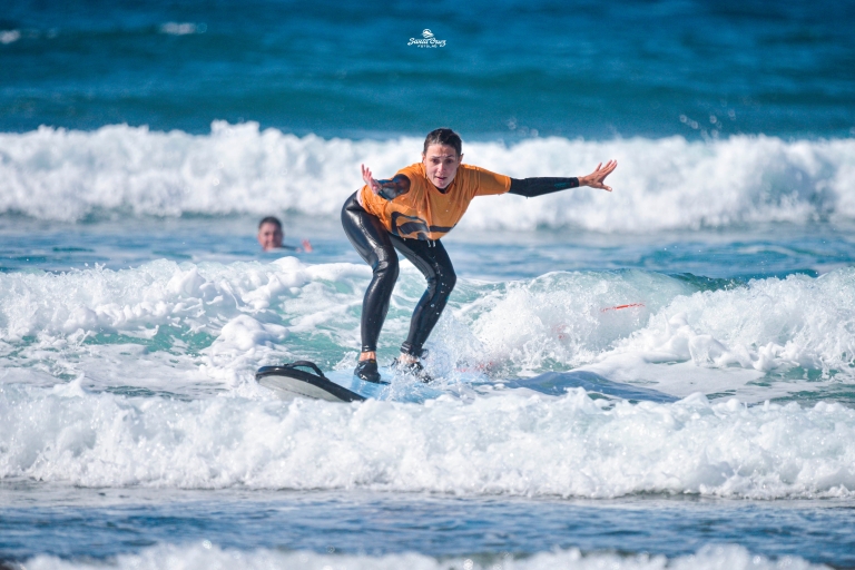 Playa de las Américas: Private or small-group Surf Lesson Small group class