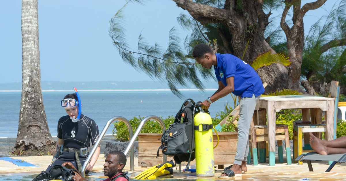 Zanzibar 3Day PADI Open Water Scuba Dive Course GetYourGuide