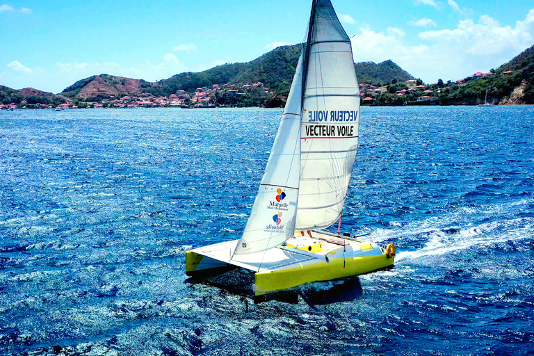 2h Sailing catamaran in La Baie des Saintes
